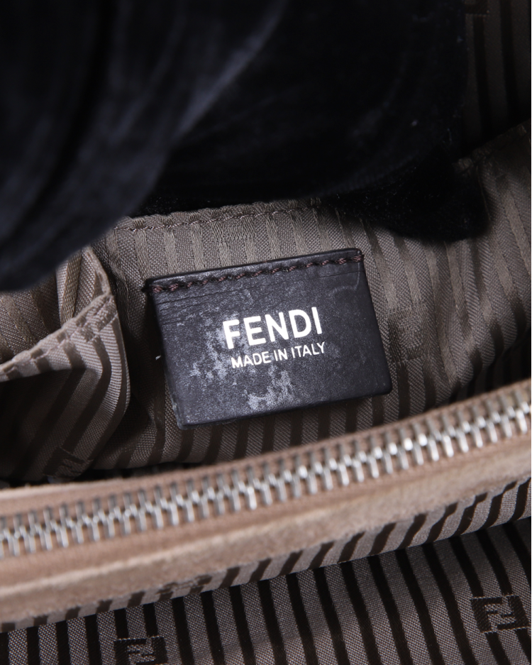 Bolsa Fendi Original 2Jours Média Cinza Feminina