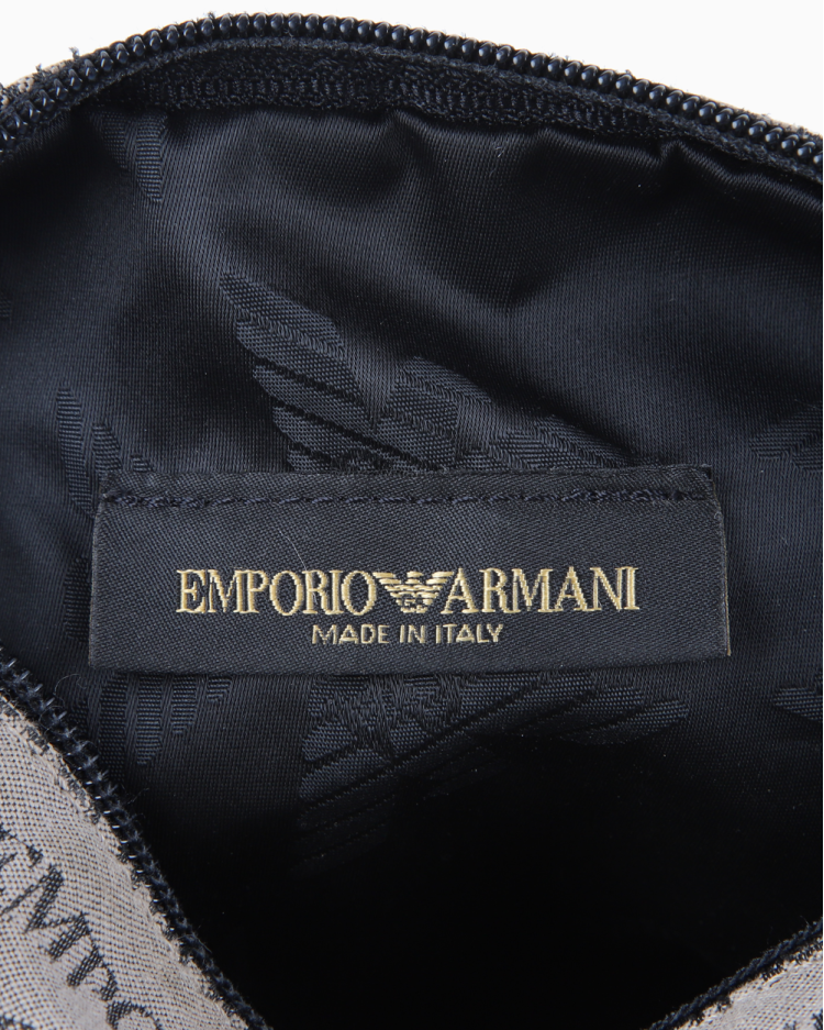 Bolsa Empório Armani Original Mini Hobo Monograma Feminina
