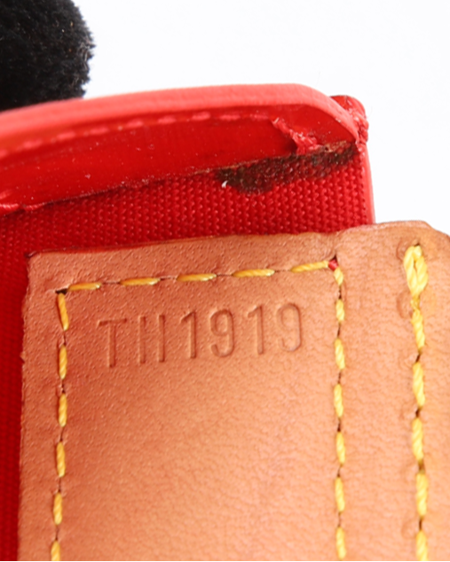 Bolsa Louis Vuitton Original Stanton Monogram Verniz Vermelha Feminina