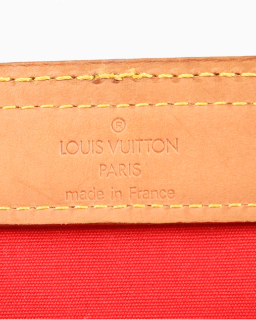 Bolsa Louis Vuitton Original Stanton Monogram Verniz Vermelha Feminina