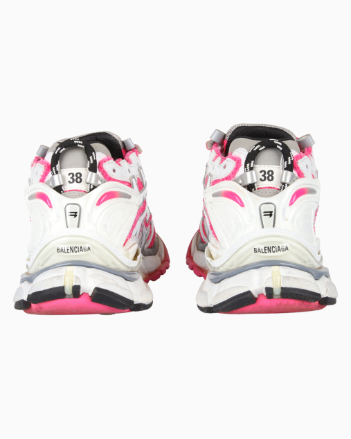 Tênis Balenciaga Original Runner Rosa e Branco Feminino