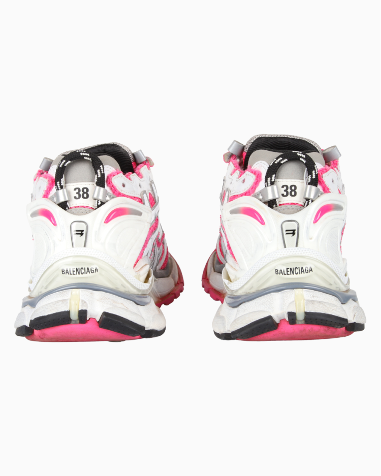 Tênis Balenciaga Original Runner Rosa e Branco Feminino