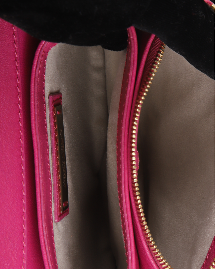 Bolsa Jimmy Choo Original Zadie Crossbody Rosa Feminina