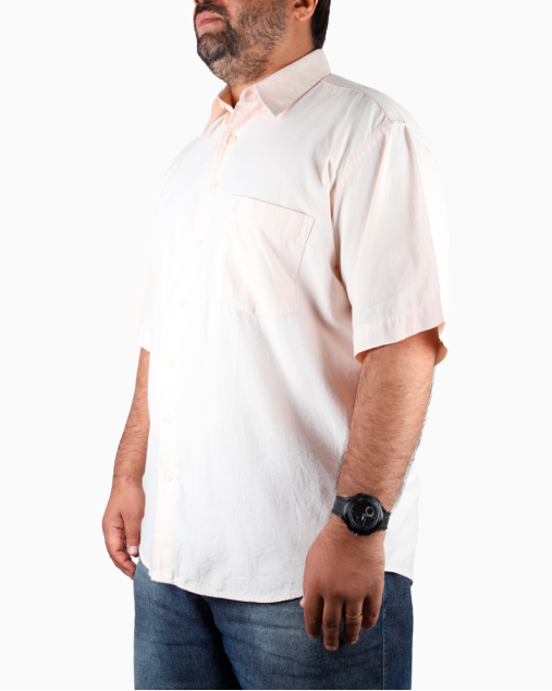 Camisa Yves Saint Laurent Original Vintage Salmão Masculina