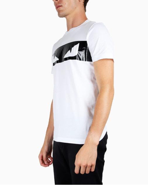 Camiseta Fendi Original Monster Branca Masculina