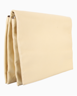 Bolsa Celine Rolled Trio Couro Bege