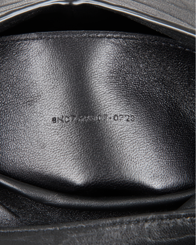 Clutch Saint Laurent Original Cassandra Envelope Grande Preta Feminina