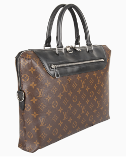 Bolsa Louis Vuitton Porte-Documents Jour Canvas Monograma 