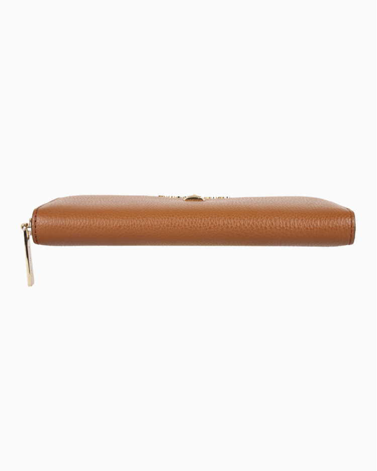 Carteira Michael Kors Original Couro Caramelo Feminina