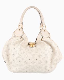 Bolsa Louis Vuitton Mahina L Cinza
