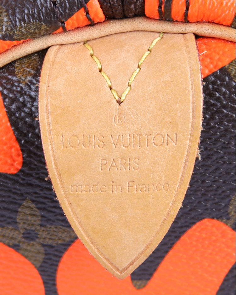 Mala Louis Vuitton Original Graffiti Keepall 50 Monograma Feminina