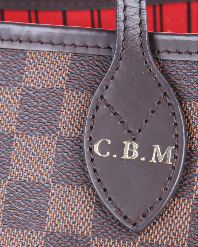 Bolsa Louis Vuitton Original Neverfull MM Canvas Damier Ébenè Feminina