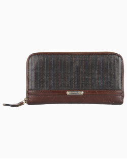 Carteira Burberry Couro Bicolor