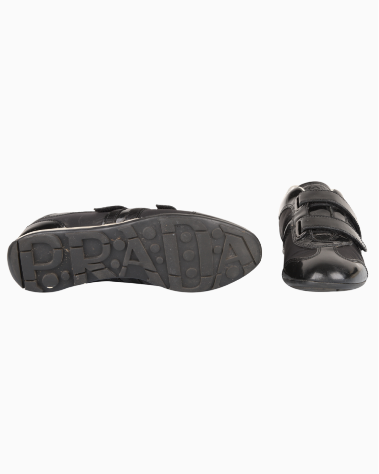 Tênis Prada Original Velcro Preto Feminino