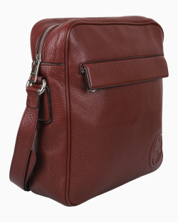 Bolsa Gucci Soho Messenger Couro Vinho