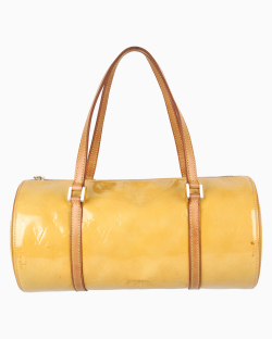 Bolsa Louis Vuitton Vintage Bedford Verniz Monograma Amarela