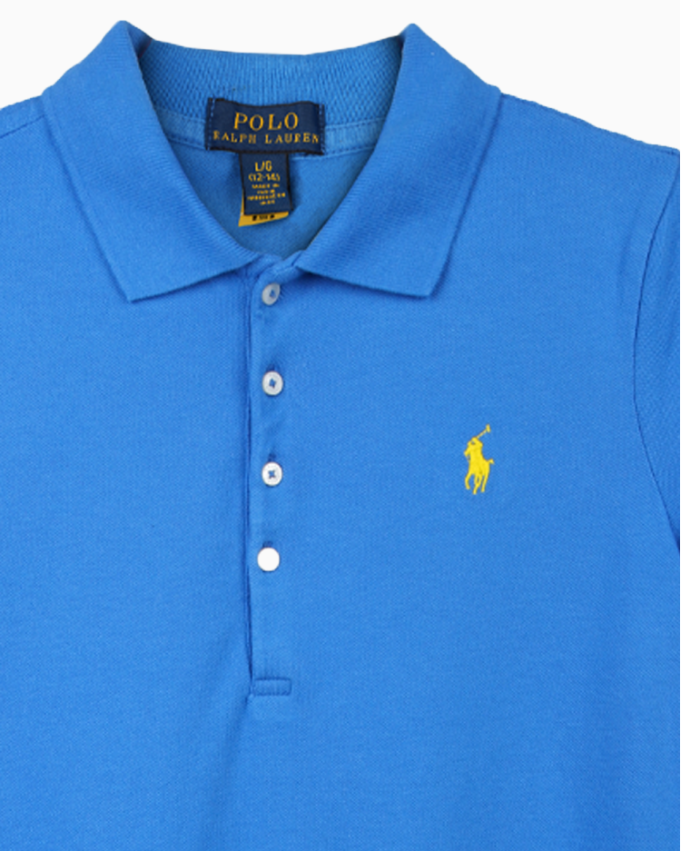 Vestido Infantil Polo Ralph Lauren Orginal Azul
