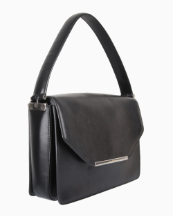 Bolsa Ferragamo Vintage Shoulder Preta