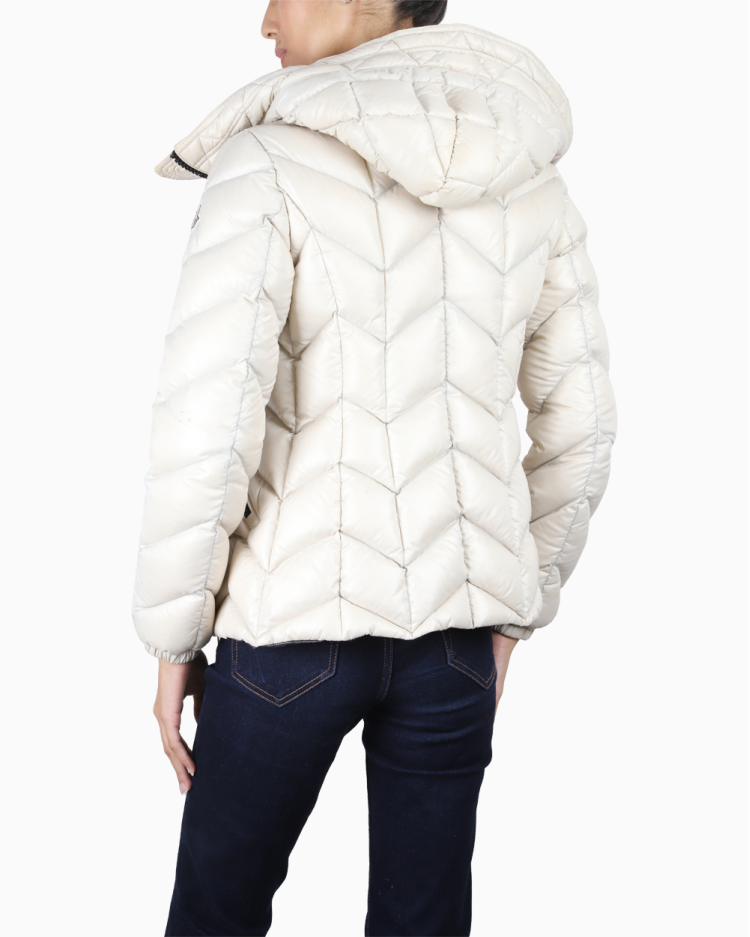 Casaco Moncler Original Badete Off White Feminino