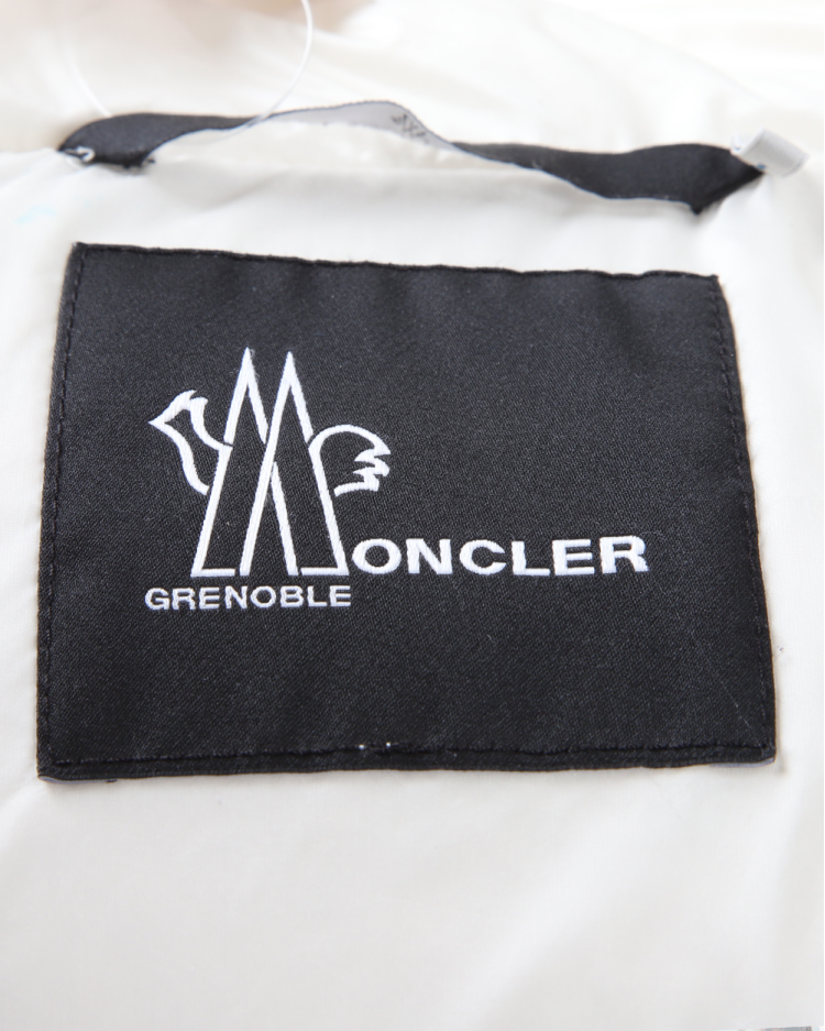 Jaqueta Moncler Original Grenoble Ollignan Prata Feminina