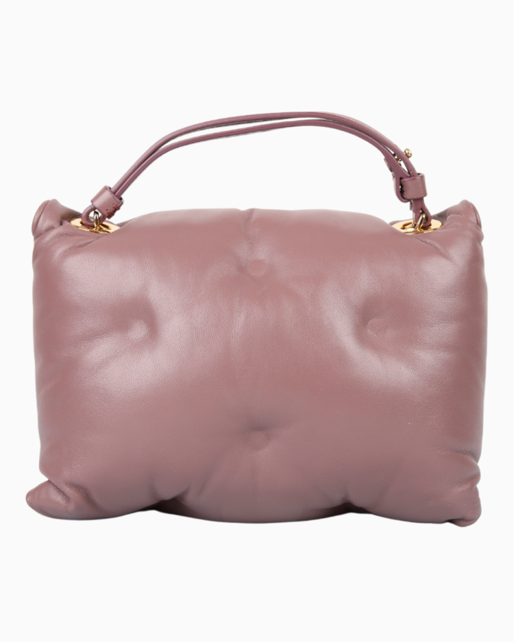 Bolsa Maison Margiela Original Tiracolo Glam Slam Flap lilás Feminina
