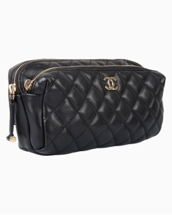 Pochete Chanel Street CC Waist Preta