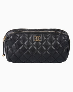 Pochete Chanel Street CC Waist Preta