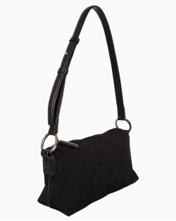 Bolsa DKNY Vintage Monograma Preta