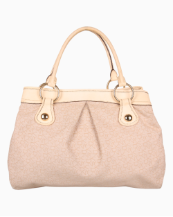 Bolsa DKNY Vintage Jacquard Tote Monograma Off White