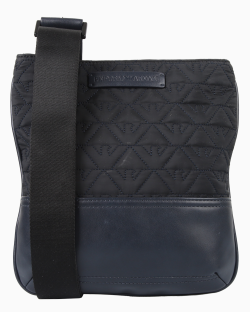 Bolsa Empório Armani Crossbody Azul e Preta