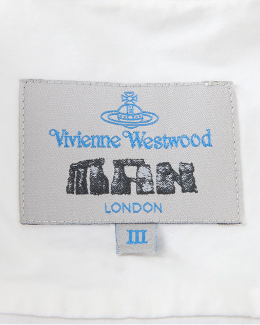 Camisa Vivienne Westwood Original Bordado Branca Feminina