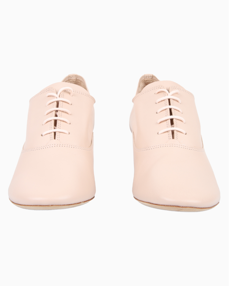 Sapato Repetto Original Oxford Couro Nude Feminino
