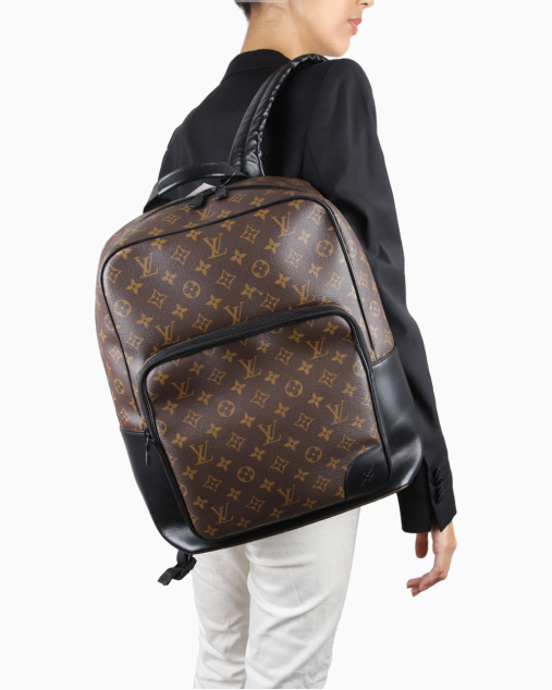 Mochila Louis Vuitton Original Dean Monograma Macassar Masculino