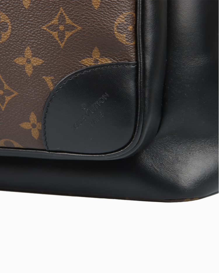 Mochila Louis Vuitton Original Dean Monograma Macassar Masculino
