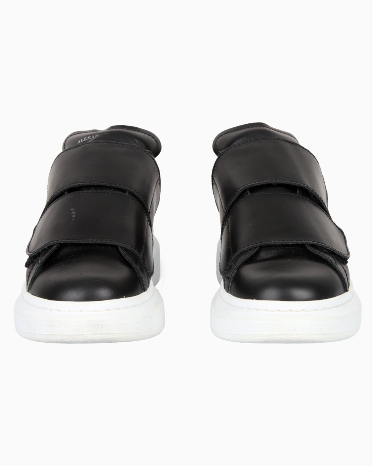Tênis Alexander McQueen Original Couro Preto Feminino
