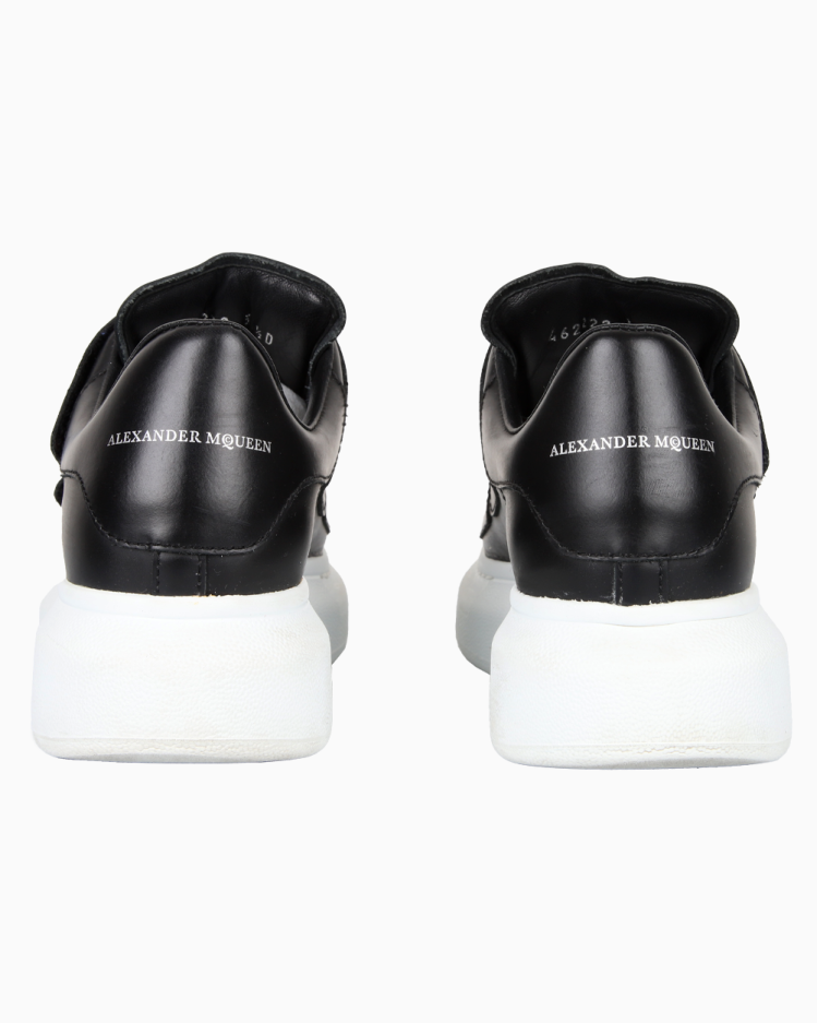 Tênis Alexander McQueen Original Couro Preto Feminino