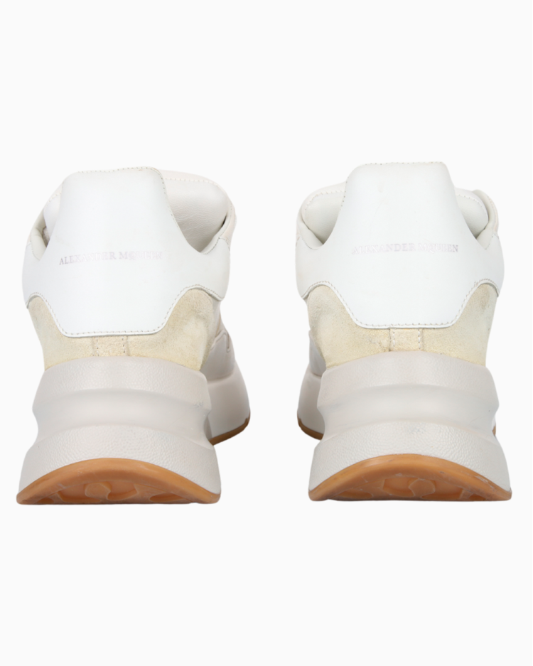 Tênis Alexander McQueen Original Couro Branco Feminino