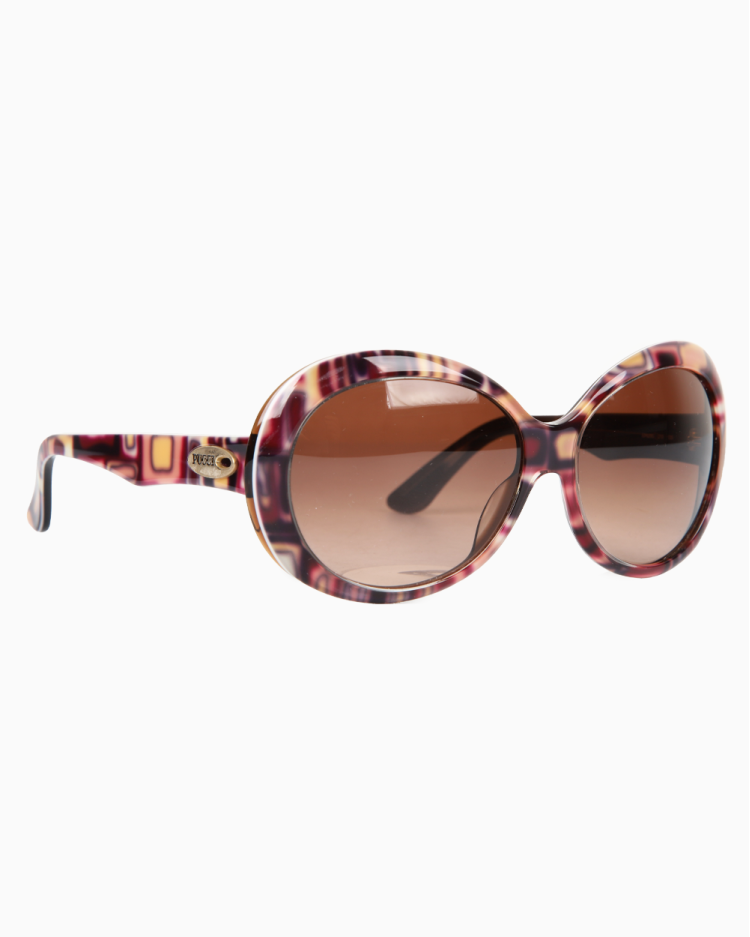 Óculos de Sol Emilio Pucci Original EP629S Estampado Feminino