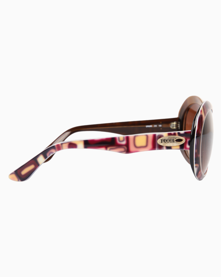 Óculos de Sol Emilio Pucci Original EP629S Estampado Feminino
