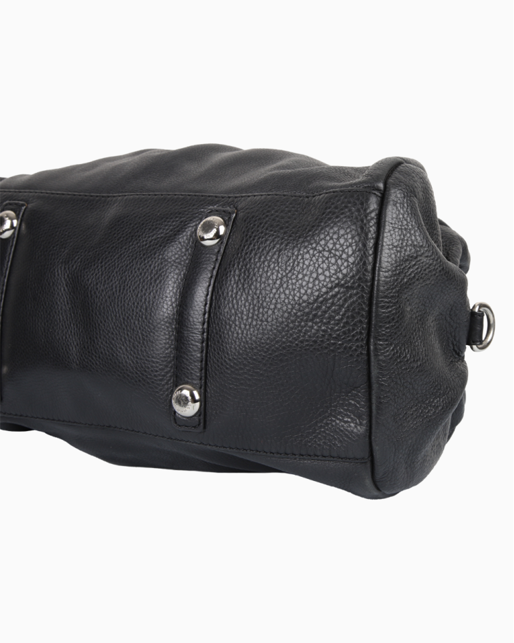 Bolsa Marc by Marc Jacobs Original Q Baby Couro Preta Feminina