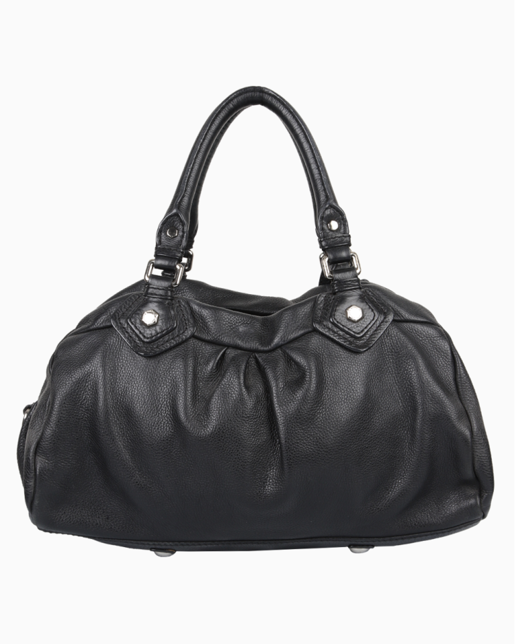 Bolsa Marc by Marc Jacobs Original Q Baby Couro Preta Feminina
