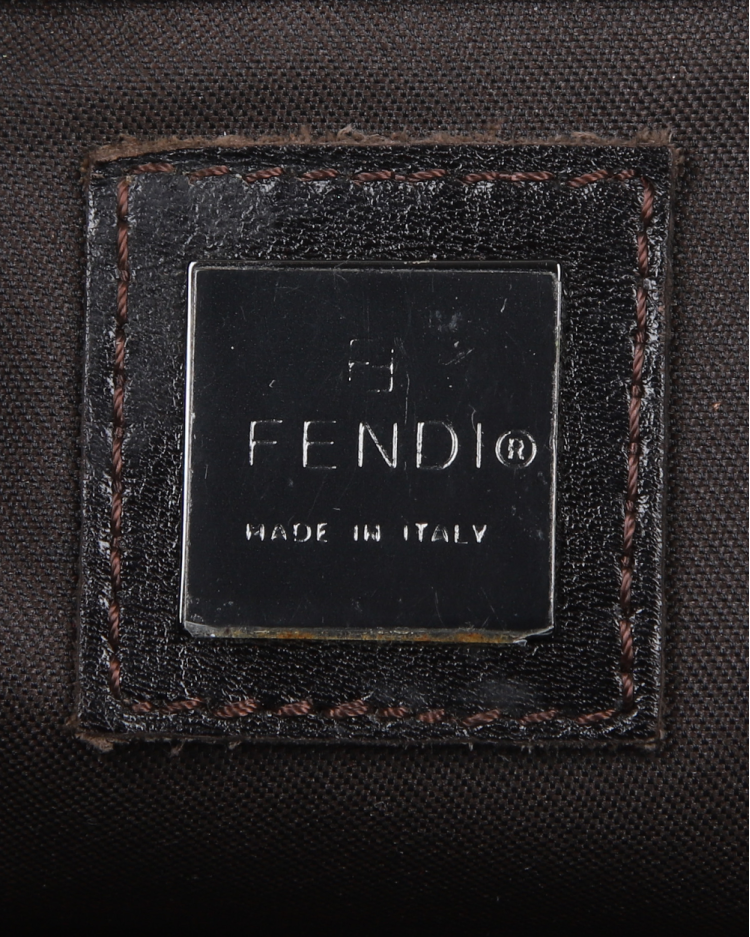 Bolsa Fendi Original Vintage Zucca Shoulder Monograma Feminino