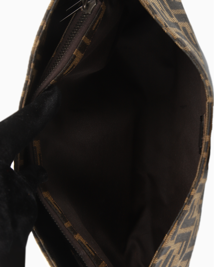 Bolsa Fendi Original Vintage Zucca Shoulder Monograma Feminino