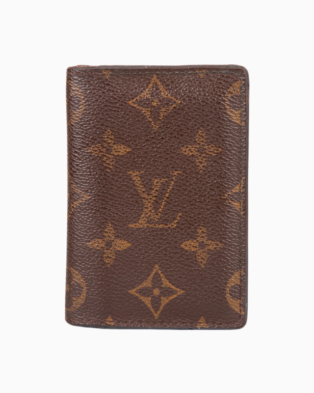 Porta Cartão Louis Vuitton Original Bifold Canvas Monograma Feminino