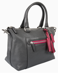 Bolsa Coach Legacy Molly Couro Cinza