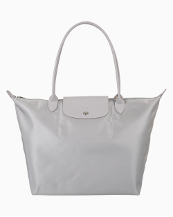 Bolsa Longchamp Le Pliage L Cinza