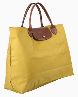 Bolsa Longchamp Le Pliage  Amarela