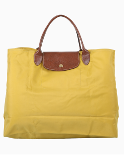 Bolsa Longchamp Le Pliage  Amarela