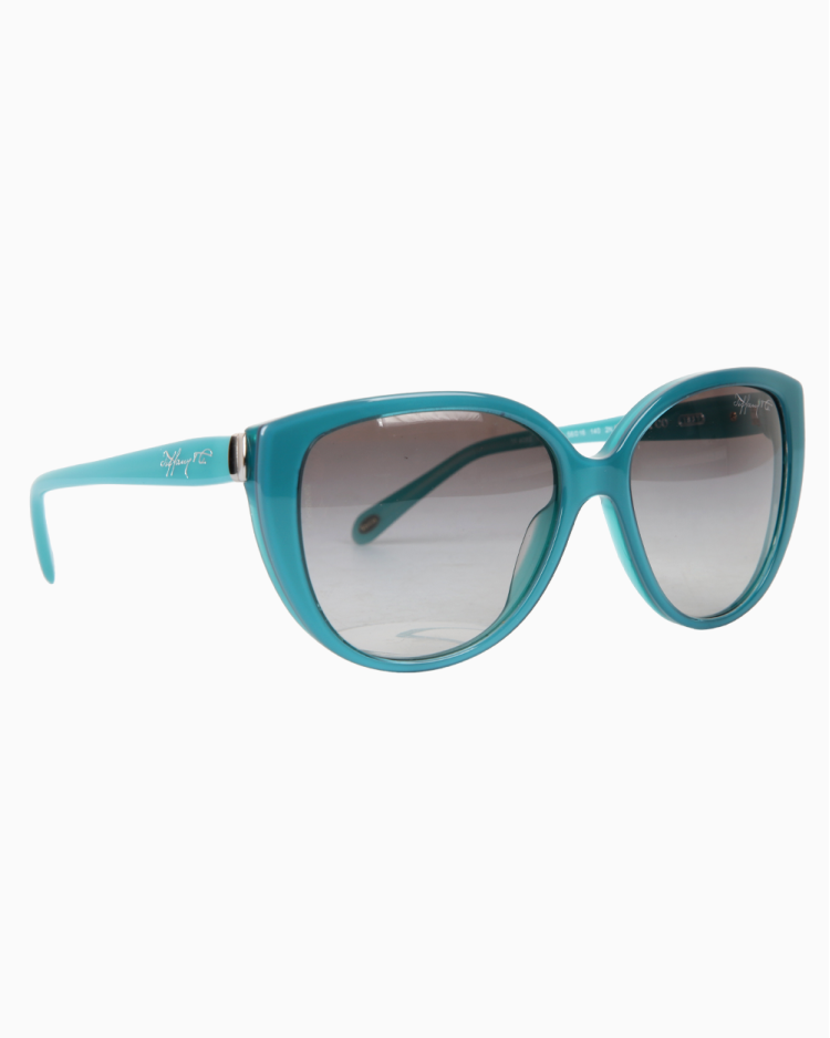 Óculos de Sol Tiffany & Co. Original TF 4082 Turquesa Feminino