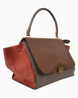 Bolsa Celine Trapeze Grande Tricolor